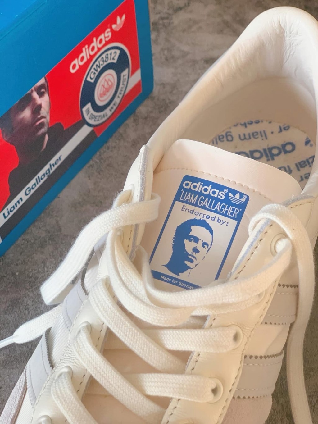 Liam Gallagher X adidas LG2 SPZL(Chalk&nbsp;White)